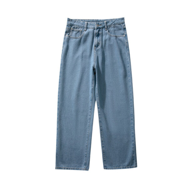 Trendy Couple Straight Loose Pants Trendy - Image 5