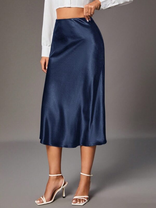 High-Grade Small Artificial Silk European And American Skirt - Image 7