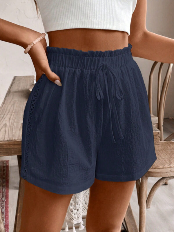 Solid Color Casual Shorts Summer Loose All-matching Pants - Image 9