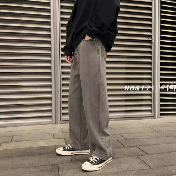 Trendy Couple Straight Loose Pants Trendy - Image 10