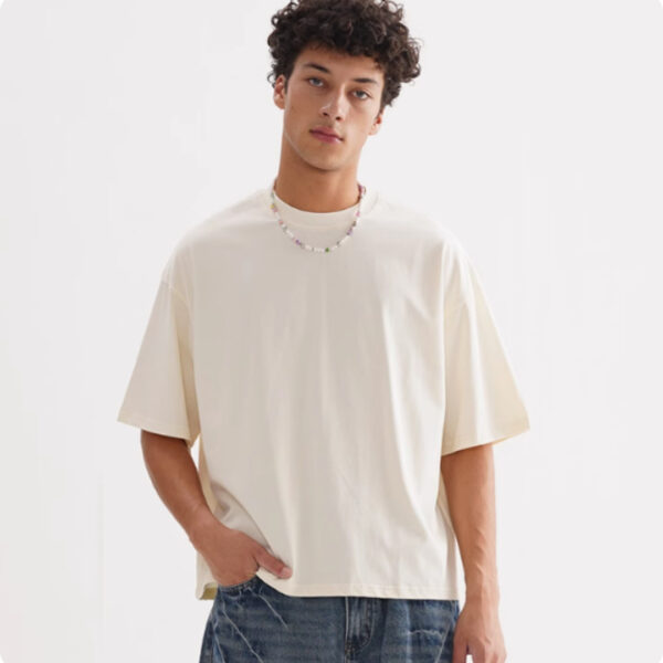 Tall And Versatile Pure Cotton T-shirt American Style - Image 2