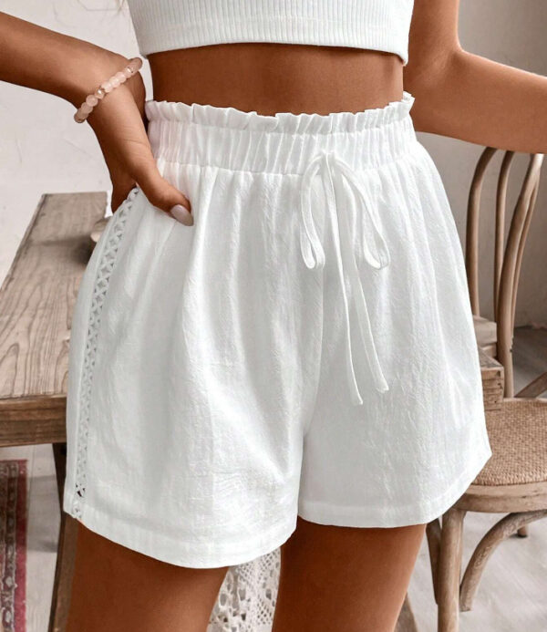 Solid Color Casual Shorts Summer Loose All-matching Pants - Image 5