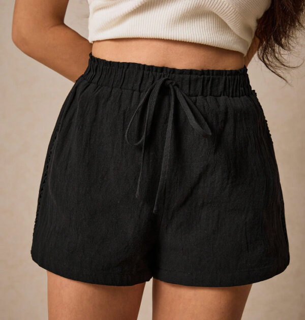 Solid Color Casual Shorts Summer Loose All-matching Pants - Image 3